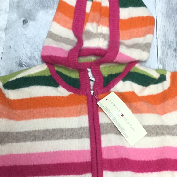 Tommy Hilfiger Hoover Stripe Sweater Size S/P - Picture 2 of 4